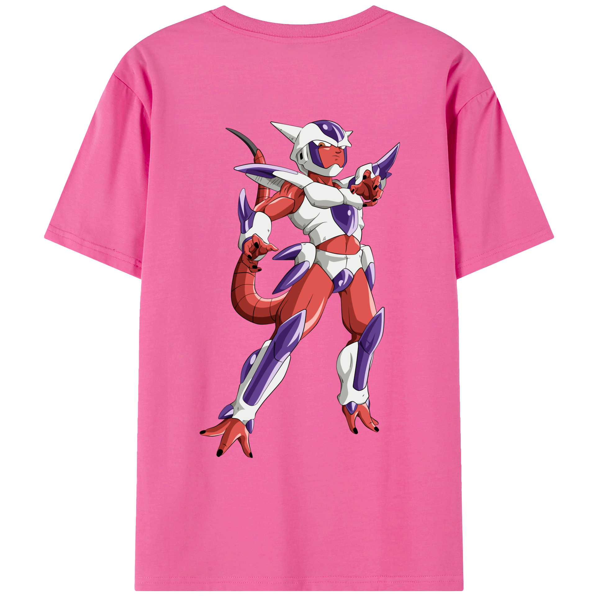 （画像用） ドラゴンボール フリーザ DRAGON BALL Frieza レディース半袖Tシャツ(バックプリント)